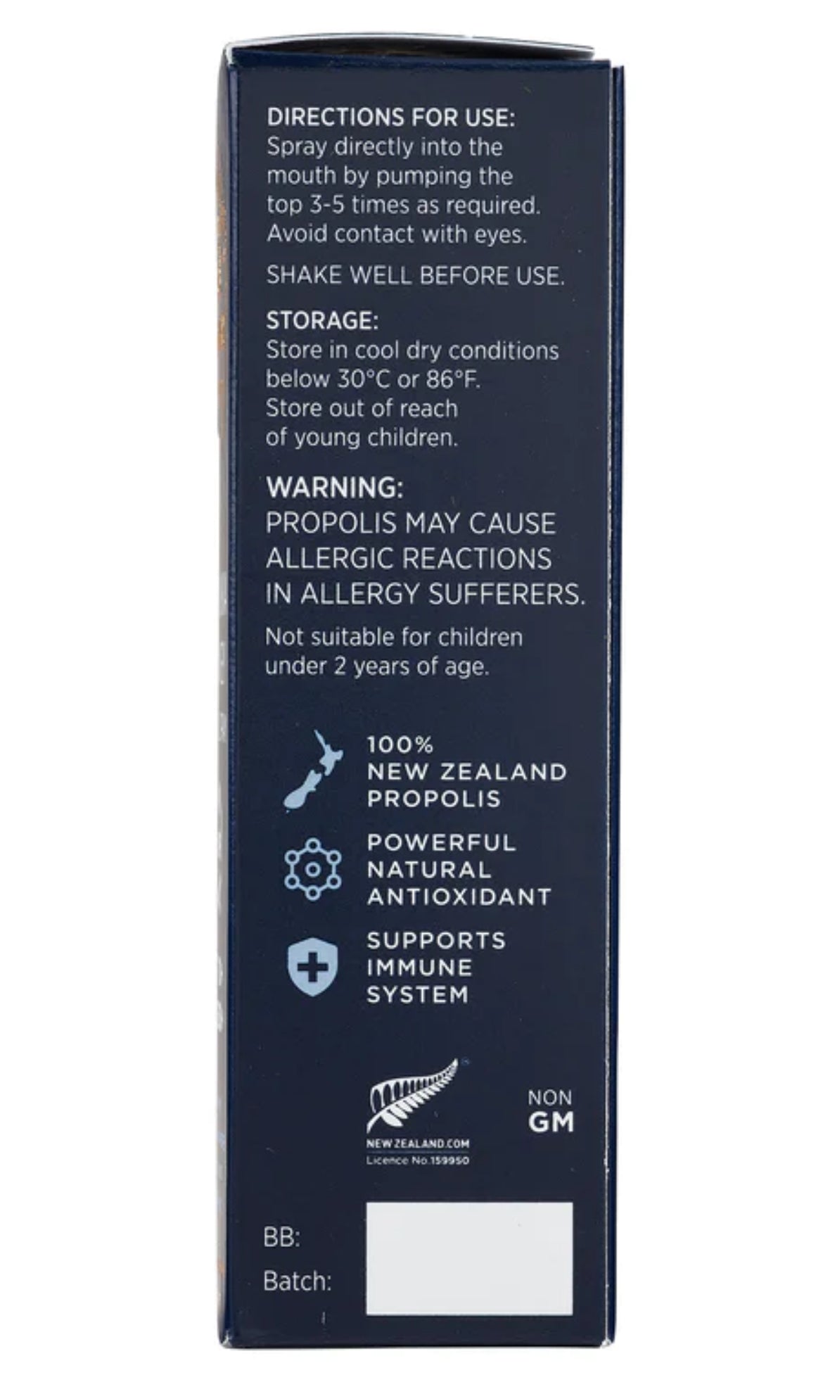 Propolis & UMF™ 10+ Manuka Honey Oral Spray 30ml