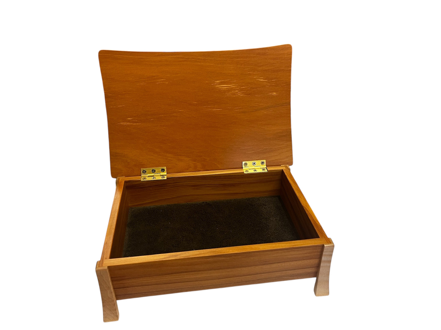 NZ native wooden jewellery box, by Grover