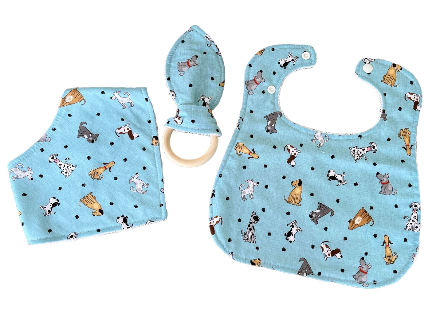 Baby's bib gift set