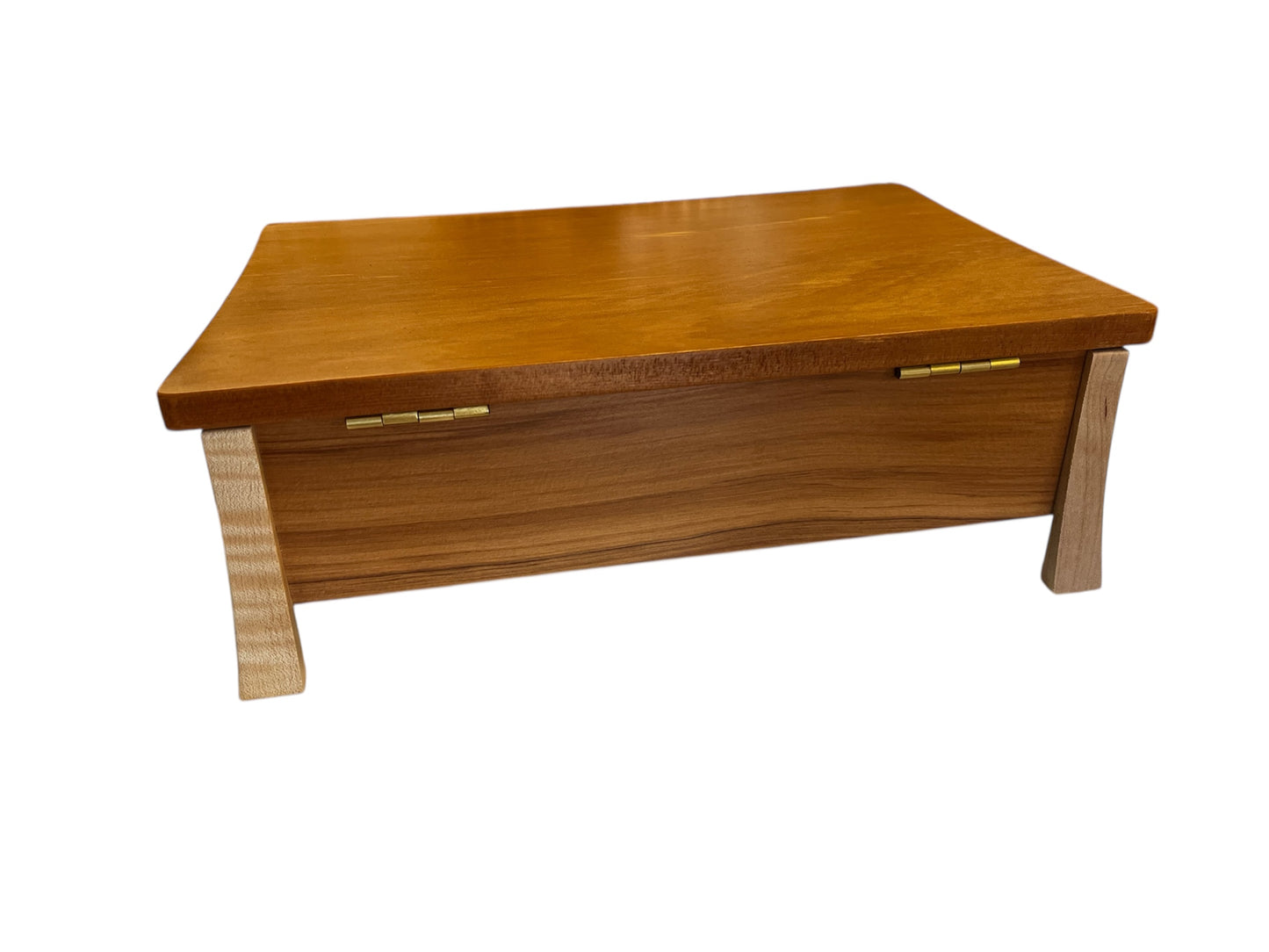 NZ native wooden jewellery box, by Grover