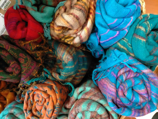 Woollen shawl from Nepal