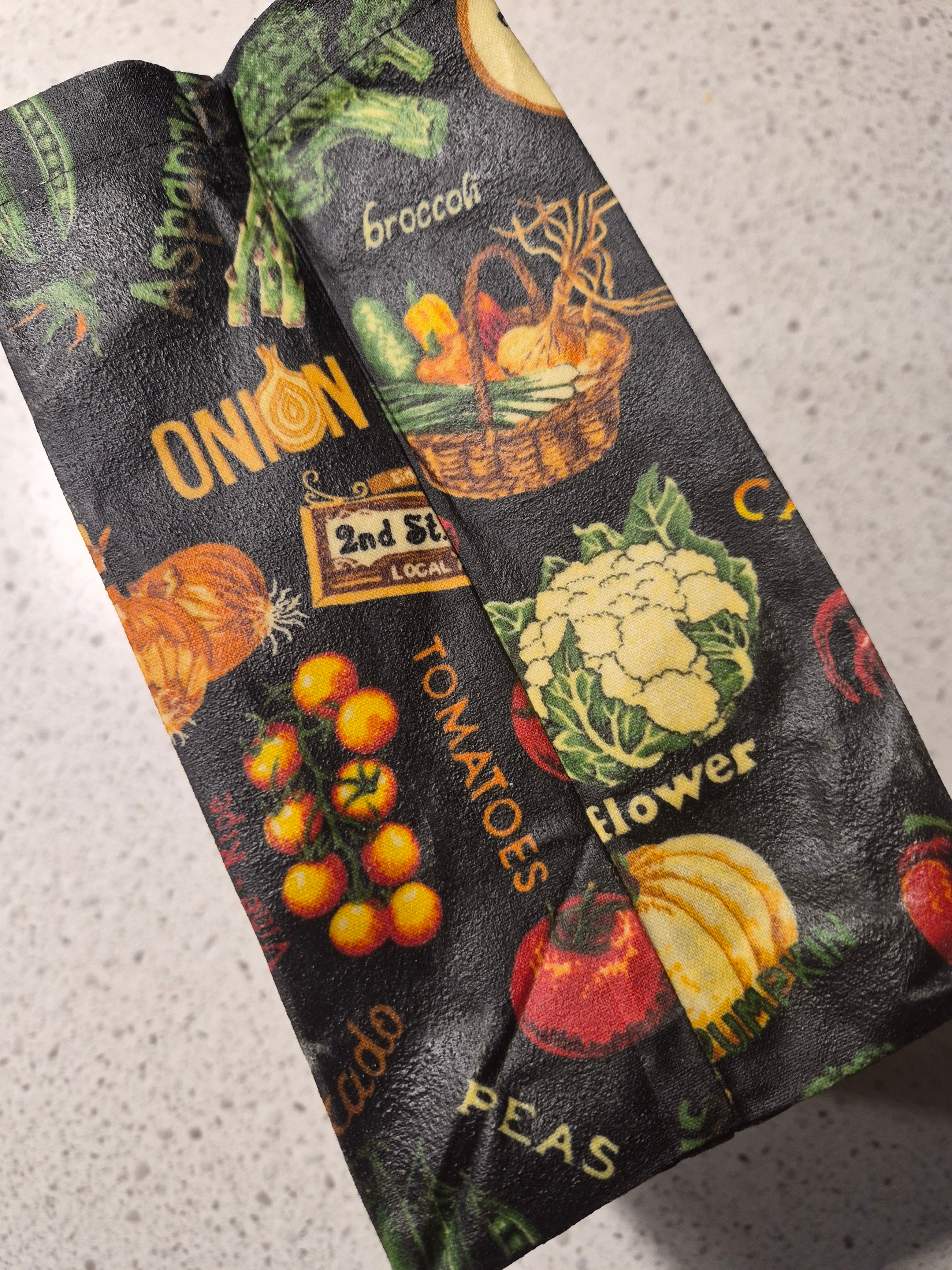 Waxed Cheese Bag
