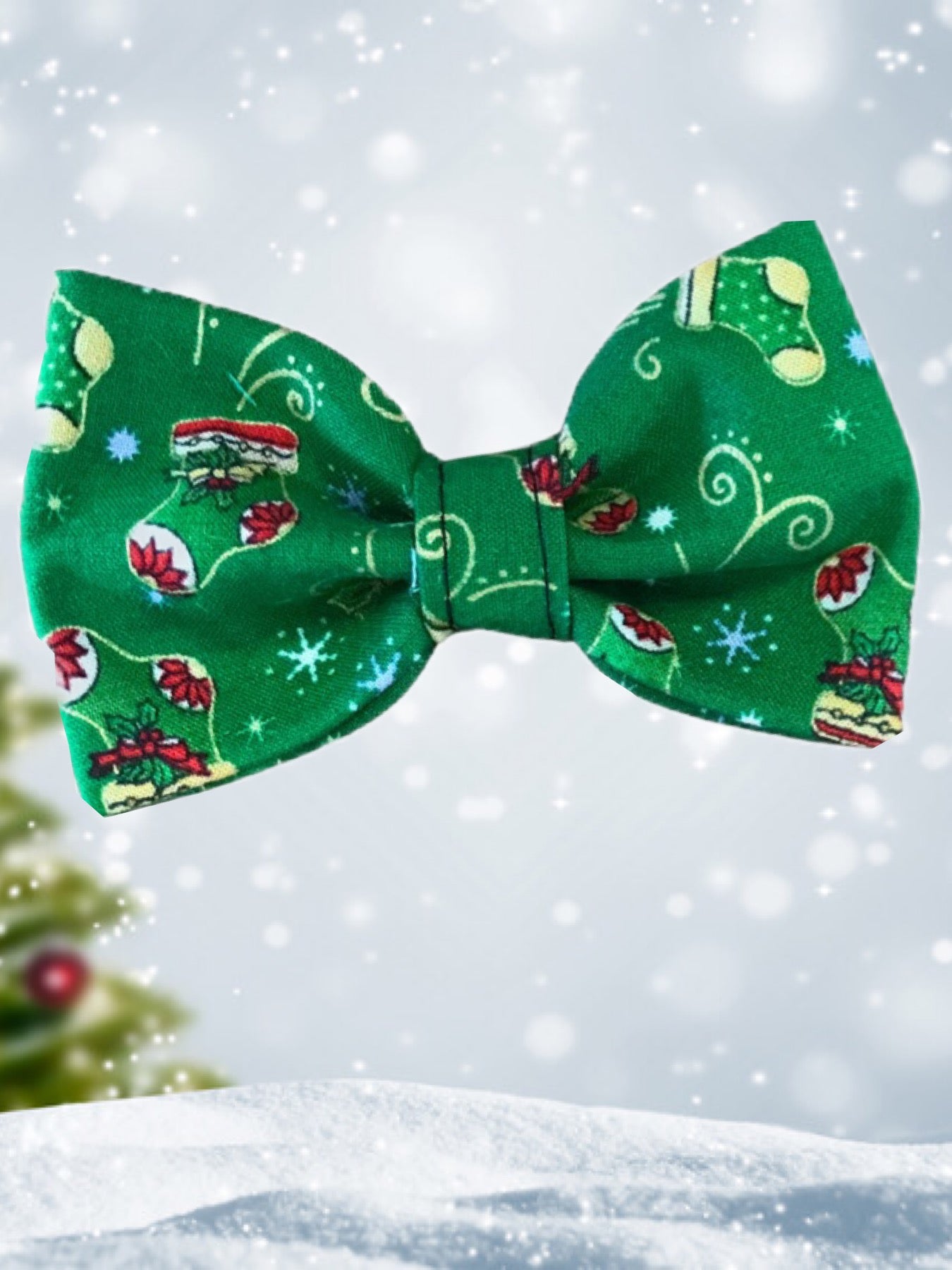Doggie Christmas bow ties
