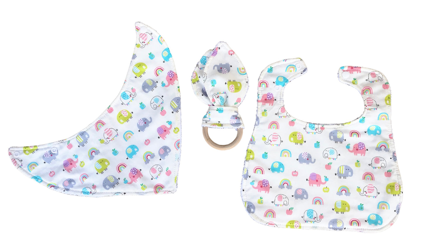Baby's bib gift set
