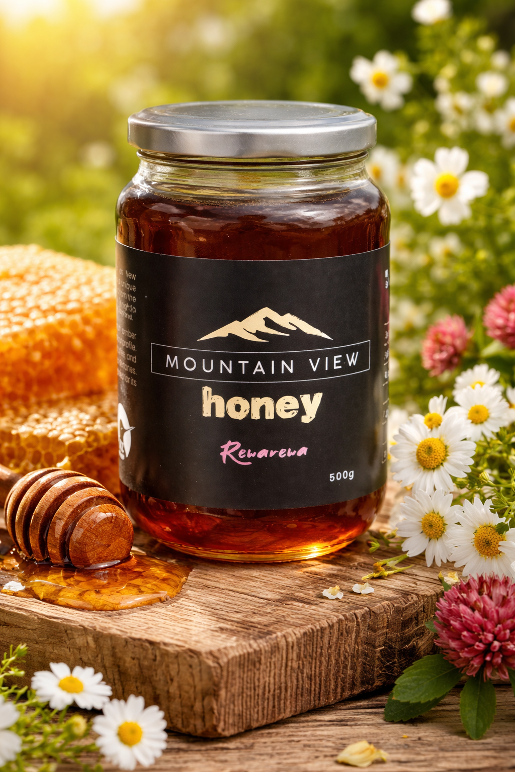 Mountain View Rewarewa Honey