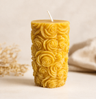 Hand Poured/ Rolled Beeswax Candles