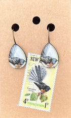 Jewellery - NZ Handmade Earrings Using NZ Stamps