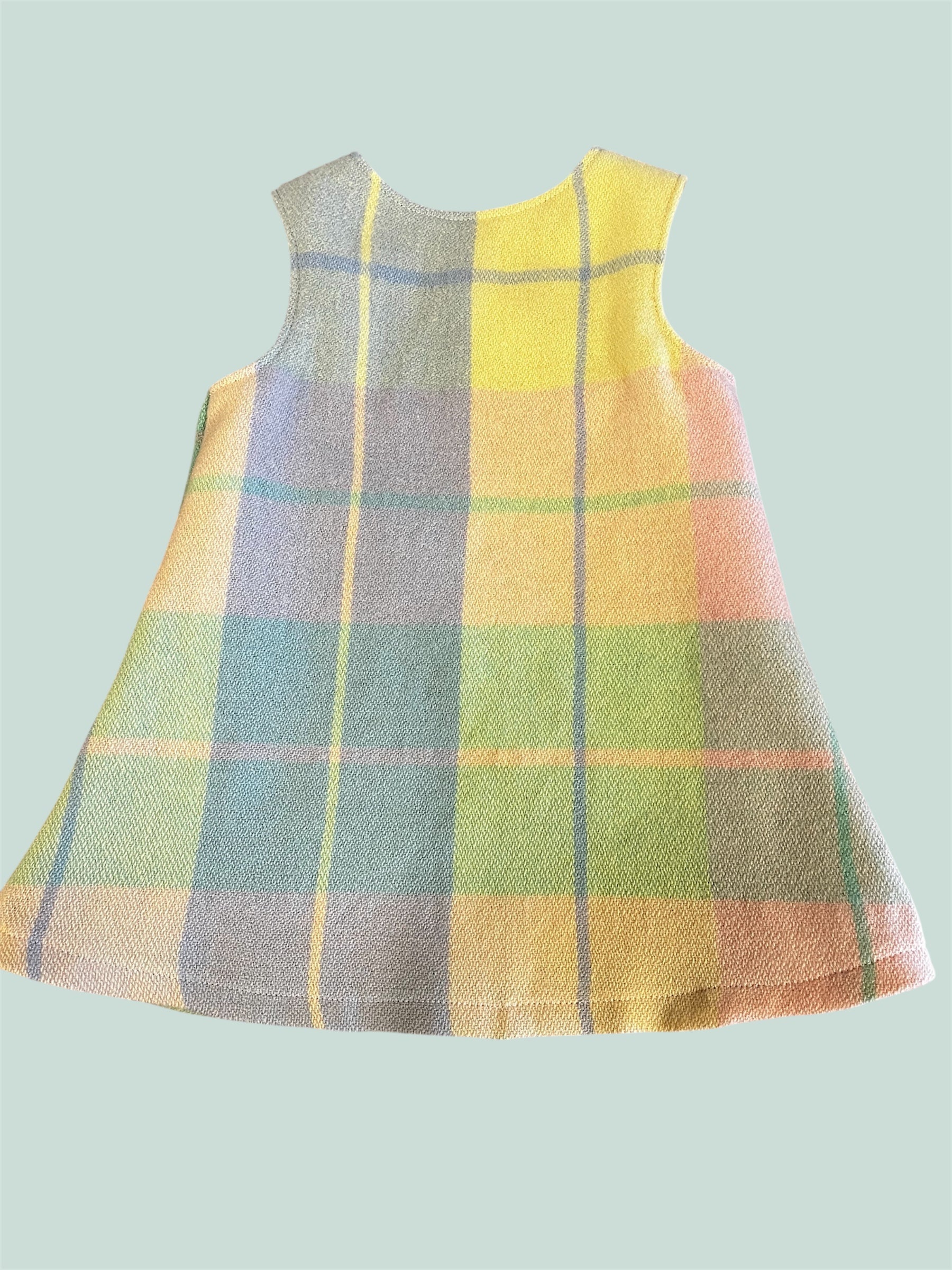 Cosy Upcycled Winter Dress – Size 3