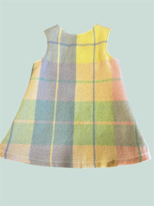 Cosy Upcycled Winter Dress – Size 3