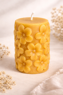 Hand Poured/ Rolled Beeswax Candles