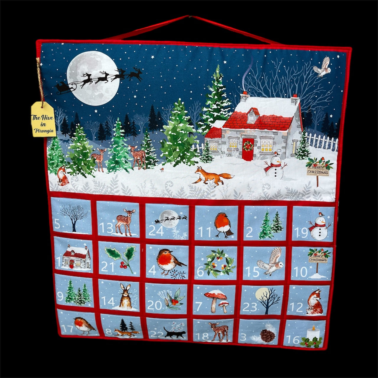 Christmas Quilted Advent Calendar