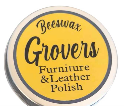 Grovers furniture and leather beeswax polish