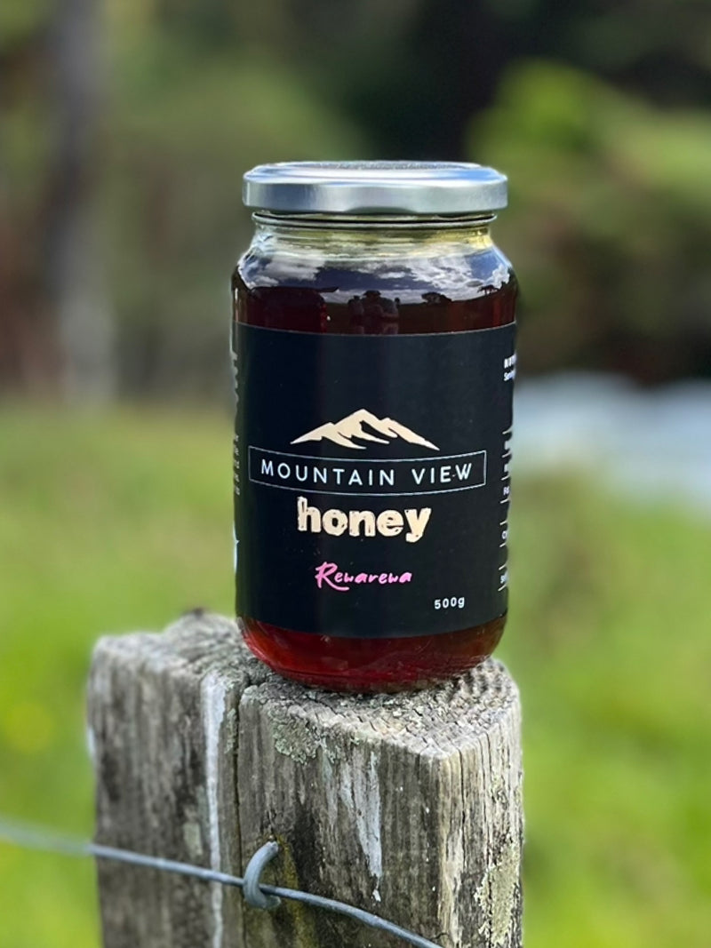 Mountain View Rewarewa Honey
