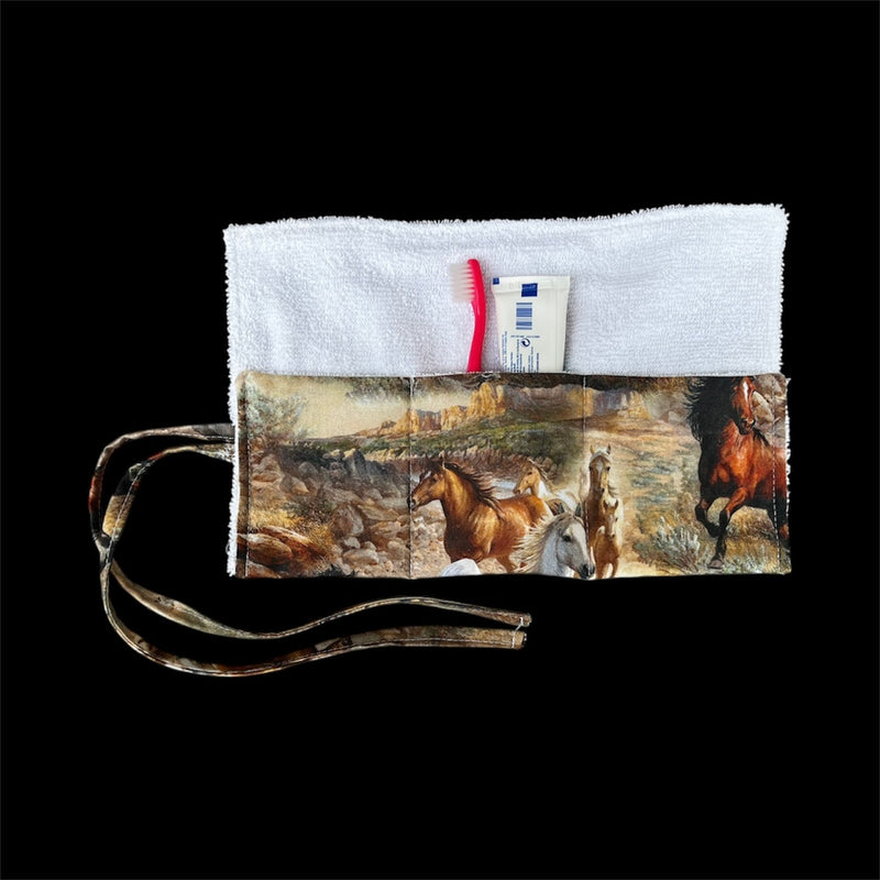 Children’s Toothbrush & Toothpaste Travel Wrap