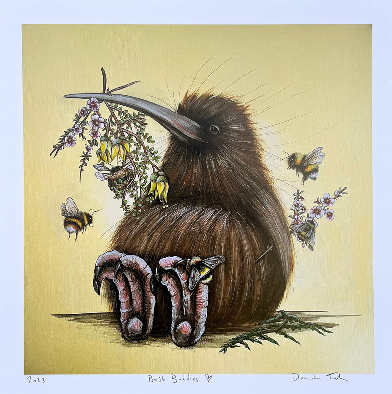 Bush Buddies Print - Art By Dannika Tukua