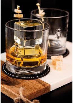 Bee whisky Glasses