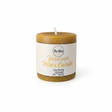 NZ Beeswax Pillar Candle