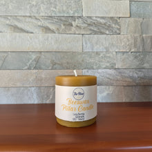 NZ Beeswax Pillar Candle