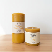 NZ Beeswax Pillar Candle